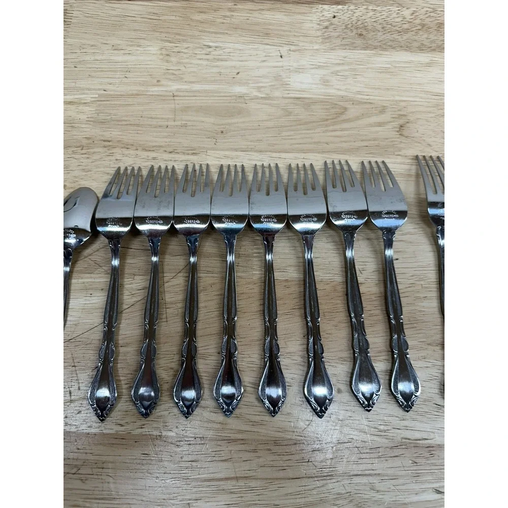 Rogers Co Stanley Roberts Auberge Lot Of 16 Stainless